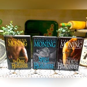 Lot Of 3 Highlander Series by Karen Marie Moning